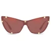 Dolce & Gabbana - Griffes & Stones Sunglasses - Gold - Dolce & Gabbana Eyewear - Avvenice