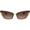Dolce & Gabbana - Half Print Sunglasses - Havana - Dolce & Gabbana Eyewear - Avvenice