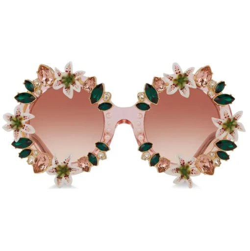 Dolce & Gabbana - Lilium Sunglasses - Pink - Dolce & Gabbana Eyewear - Avvenice