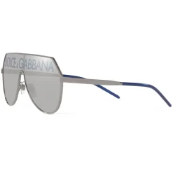Dolce & Gabbana - Madison Sunglasses - Silver - Dolce & Gabbana Eyewear - Avvenice