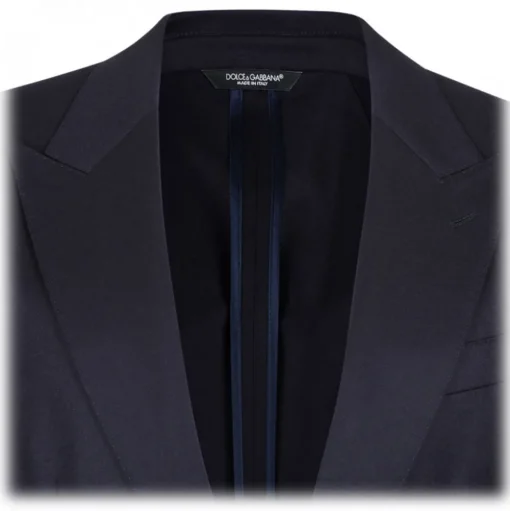 Dolce & Gabbana - Midnight Blue Blazer - Dolce & Gabbana Exclusive Luxury Collection - Avvenice