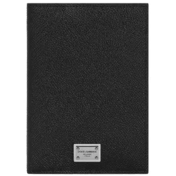 Dolce & Gabbana - Passport Holder Black - Dolce & Gabbana Exclusive Luxury Collection - Avvenice