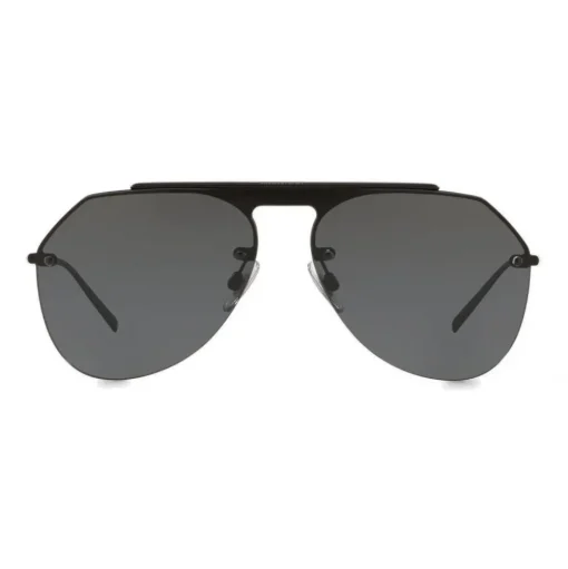 Dolce & Gabbana - Pilot Sunglasses in Metal - Black Matt - Dolce & Gabbana Eyewear - Avvenice
