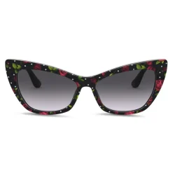 Dolce & Gabbana - Print Family Sunglasses - Black - Dolce & Gabbana Eyewear - Avvenice