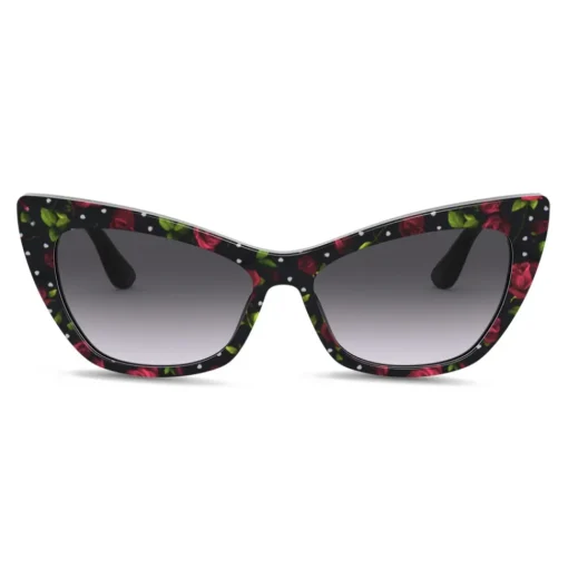 Dolce & Gabbana - Print Family Sunglasses - Black - Dolce & Gabbana Eyewear - Avvenice