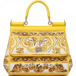 Dolce & Gabbana - Sicily Medium Handbag - Dolce & Gabbana Exclusive Luxury Collection - Avvenice