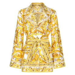 Dolce & Gabbana - Silk Pajama Shirt - Dolce & Gabbana Exclusive Luxury Collection - Avvenice