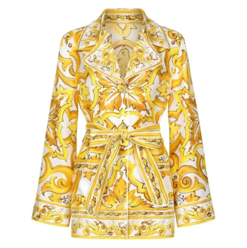 Dolce & Gabbana - Silk Pajama Shirt - Dolce & Gabbana Exclusive Luxury Collection - Avvenice