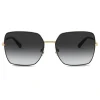 Dolce & Gabbana - Slim Sunglasses - Gold Black - Dolce & Gabbana Eyewear - Avvenice