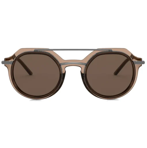 Dolce & Gabbana - Slim Sunglasses - Brown - Dolce & Gabbana Eyewear - Avvenice