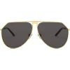 Dolce & Gabbana - Slim Sunglasses - Gold - Dolce & Gabbana Eyewear - Avvenice
