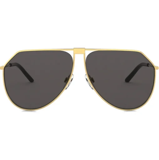 Dolce & Gabbana - Slim Sunglasses - Gold - Dolce & Gabbana Eyewear - Avvenice