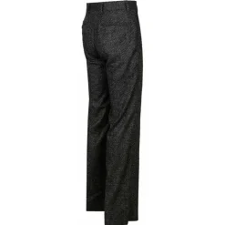 Dolce & Gabbana - Smoky Black Wool Trousers - Dolce & Gabbana Exclusive Luxury Collection - Avvenice