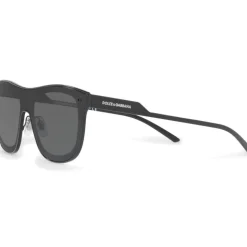 Dolce & Gabbana - Square Sunglasses in Metal - Shiny Black - Dolce & Gabbana Eyewear - Avvenice