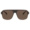 Dolce & Gabbana - Step Injection Sunglasses - Brown Black - Dolce & Gabbana Eyewear - Avvenice