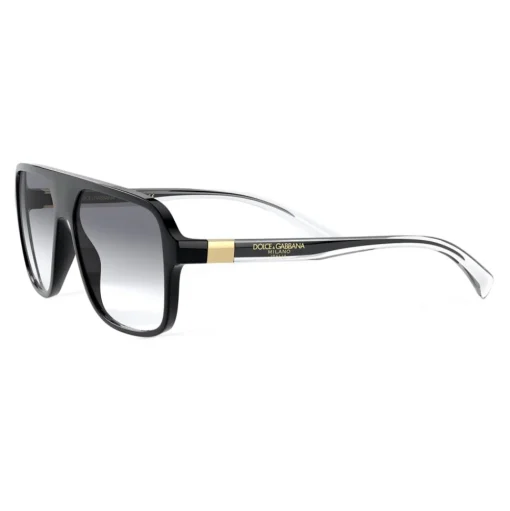 Dolce & Gabbana - Step Injection Sunglasses - Black - Dolce & Gabbana Eyewear - Avvenice