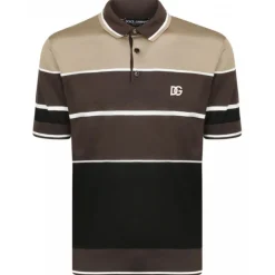 Dolce & Gabbana - Striped Polo Shirt - Dolce & Gabbana Exclusive Luxury Collection - Avvenice