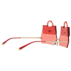 Dolce & Gabbana - Sunglasses in Metal Inspired by the "Sicily" Bag - Gold - Sunglasses - Dolce & Gabbana Eyewear - Avvenice