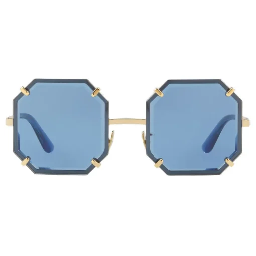 Dolce & Gabbana - Sunglasses in Gold Metal - Gold - Jewel - Sunglasses - Dolce & Gabbana Eyewear - Avvenice