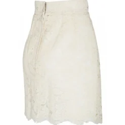 Dolce & Gabbana - White Floral Lace Miniskirt - Dolce & Gabbana Exclusive Luxury Collection - Avvenice