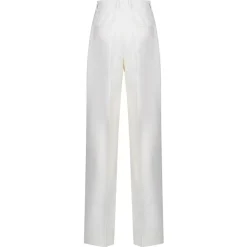 Dolce & Gabbana - White Wool Pants - Dolce & Gabbana Exclusive Luxury Collection - Avvenice