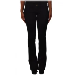 Dondup - Bootcut Jeans with Medium Waist - Black - Trousers - Luxury Exclusive Collection - Avvenice