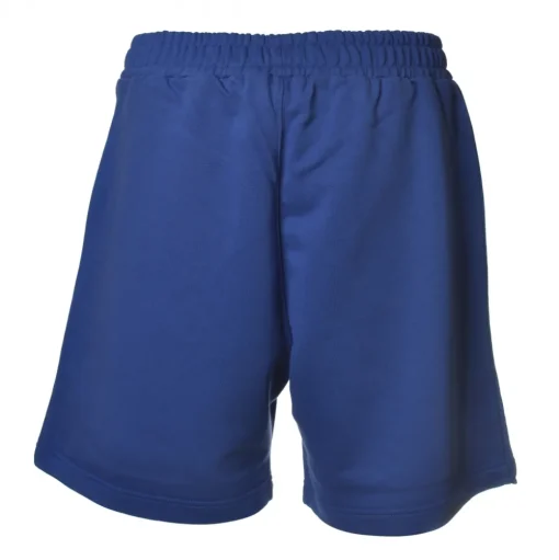 Dondup - Cotton Bermuda with Logo - Blue Royal - Trousers - Luxury Exclusive Collection - Avvenice
