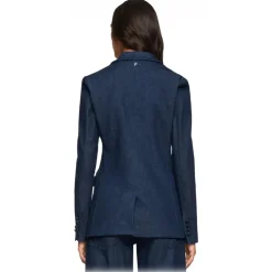 Dondup - Denim Double-Breasted Jacket - Blue - Jacket - Luxury Exclusive Collection - Avvenice