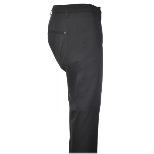 Dondup - Lightweight Cotton Trousers - Black - Trousers - Luxury Exclusive Collection - Avvenice