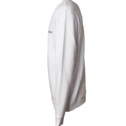 Dondup - Long-Sleeved Crewneck with Logo - White - Sweatshirt - Luxury Exclusive Collection - Avvenice