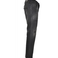 Dondup - Low Crotch Jeans Model Brighton in Denim - Black - Trousers - Luxury Exclusive Collection - Avvenice