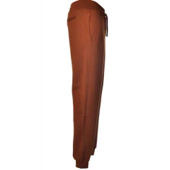 Dondup - Sporty Model with Logo in Contrasting Color - Brick - Trousers - Luxury Exclusive Collection - Avvenice