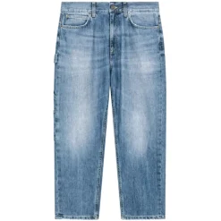 Dondup - Straight Carrot Fit Jeans - Blue - Trousers - Luxury Exclusive Collection - Avvenice
