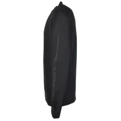 Dondup - Sweatshirt with Logo and Nylon Inserts - Black - Sweatshirt - Luxury Exclusive Collection - Avvenice