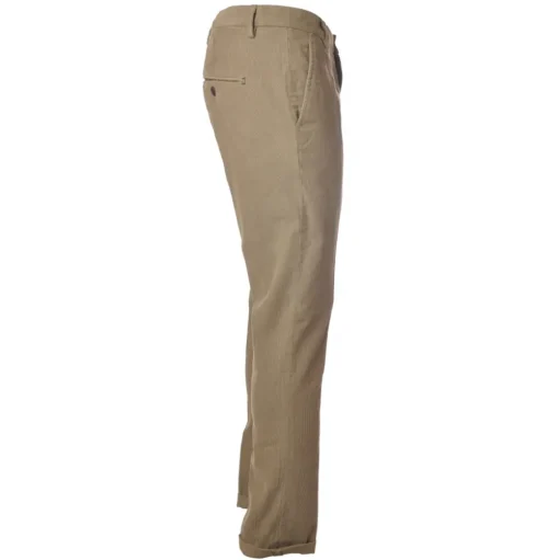 Dondup - Trousers Gaubert Model in Velvet - Beige - Trousers - Luxury Exclusive Collection - Avvenice