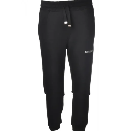 Dondup - Trousers with Tapered Leg - Black - Trousers - Luxury Exclusive Collection - Avvenice