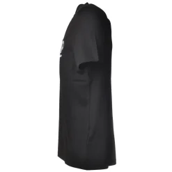 Dondup - T-shirt with Contrasting Embroidery - Black - T-shirt - Luxury Exclusive Collection - Avvenice