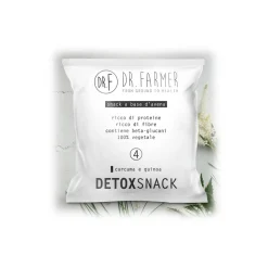 Dr. Farmer - Biodetox Snack - Curcuma and Quinoa - 6 Pieces - 100 % Organic - 100 % Italian - 100 % Vegan - Organic Snack - Avvenice