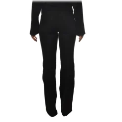 Elisabetta Franchi - Four Pocket Jeans Flared Leg - Black - Trousers - Made in Italy - Luxury Exclusive Collection - Avvenice