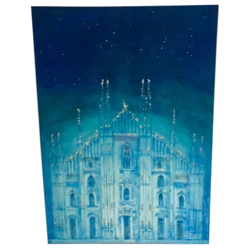 Eliza Oynus - Duomo di Milano - Installation - Silk - Linen - Gold - Avvenice