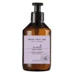 Everline - Hair Solution - Lilac Color Mask - Anti Yellow Indian Jasmine - Henne Hair Spa Mask - Professional Treatments - Avvenice