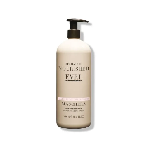 Everline - Hair Solution - Light Fine Hair - Mask - Professional Treatments - 1000 ml - Avvenice