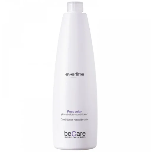 Everline - Hair Solution - Glossy Color - Ph Rebuilder Conditioner - BeCare - 1000 ml - Avvenice