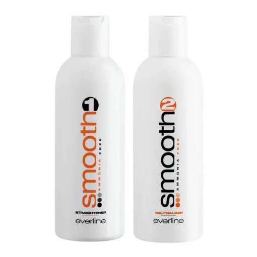 Everline - Hair Solution - Smooth - Permanent - Professional Color Line - 200 + 200 ml - Avvenice