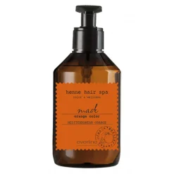 Everline - Hair Solution - Orange Color Mask - Mediterranean Orange - Henne Hair Spa Mask - Professional Treatments - Avvenice