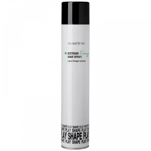 Everline - Hair Solution - Play Shape Extreme Fixing Hair Spray - Syling - Professional Treatments - Avvenice