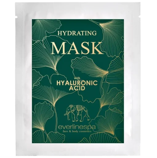 Everline Spa - Perfect Skin - Vegetal Bio Cellulose Hydrating Mask with Hyaluronic Acid - Perfect Skin - Face - Professional - Avvenice