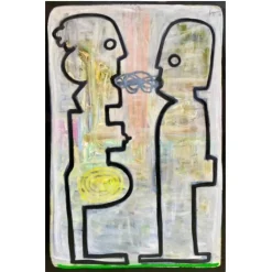 Exclusive Art - Gaspare Manos - Iron Couple Nº 3 - Installation - Avvenice