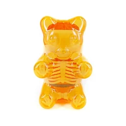 Fame Master - Small Gummi Bear - Orange - 4D Master - Mighty Jaxx - Jason Freeny - Body Anatomy - XX Ray - Art Toys - Avvenice