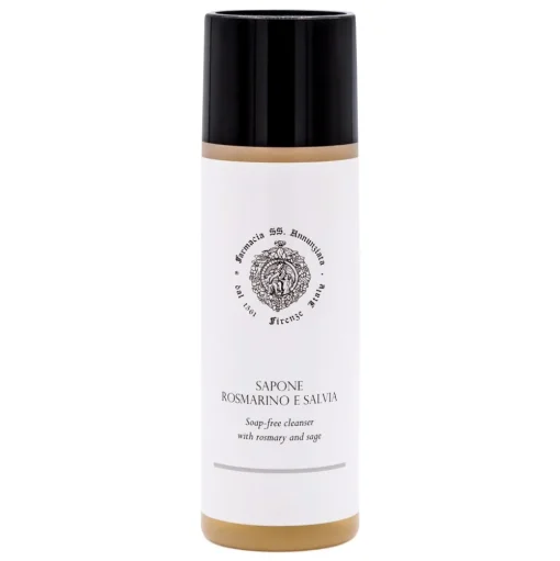 Farmacia SS. Annunziata 1561 - Soap-Free Cleanser with Rosmary and Sage - Face Line - Cleasing Phase - Avvenice